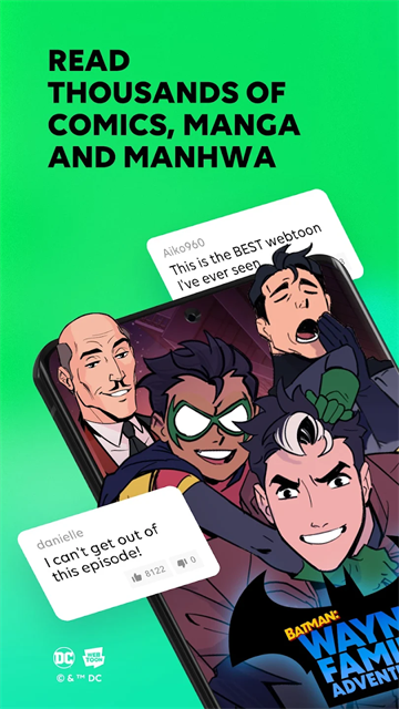 webtoon中文版