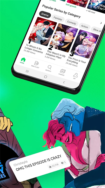 webtoon中文版