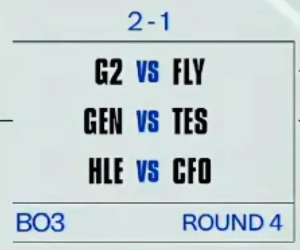 血统压制,HLE对阵CFO未尝败绩,瑞士轮成PCS战队噩梦