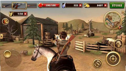 枪火西部中文无敌版